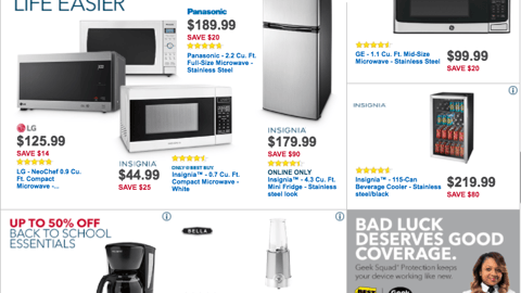 Best Buy 'Make College Life Easier' Feature